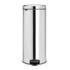 Stainless Steel 8-Gallon Kitchen Trash Can with Easy Step On Lid