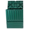 Outdoor Garden Green Recycled Plastic 160-Gallon Compost Bin
