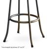 Set of 2 - Adjustable Height Contemporary Swivel Bar stool